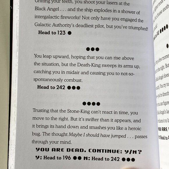 Crypt Quest / Space Battles Midnight Arcade Paperback Book - Picture 2 of 4